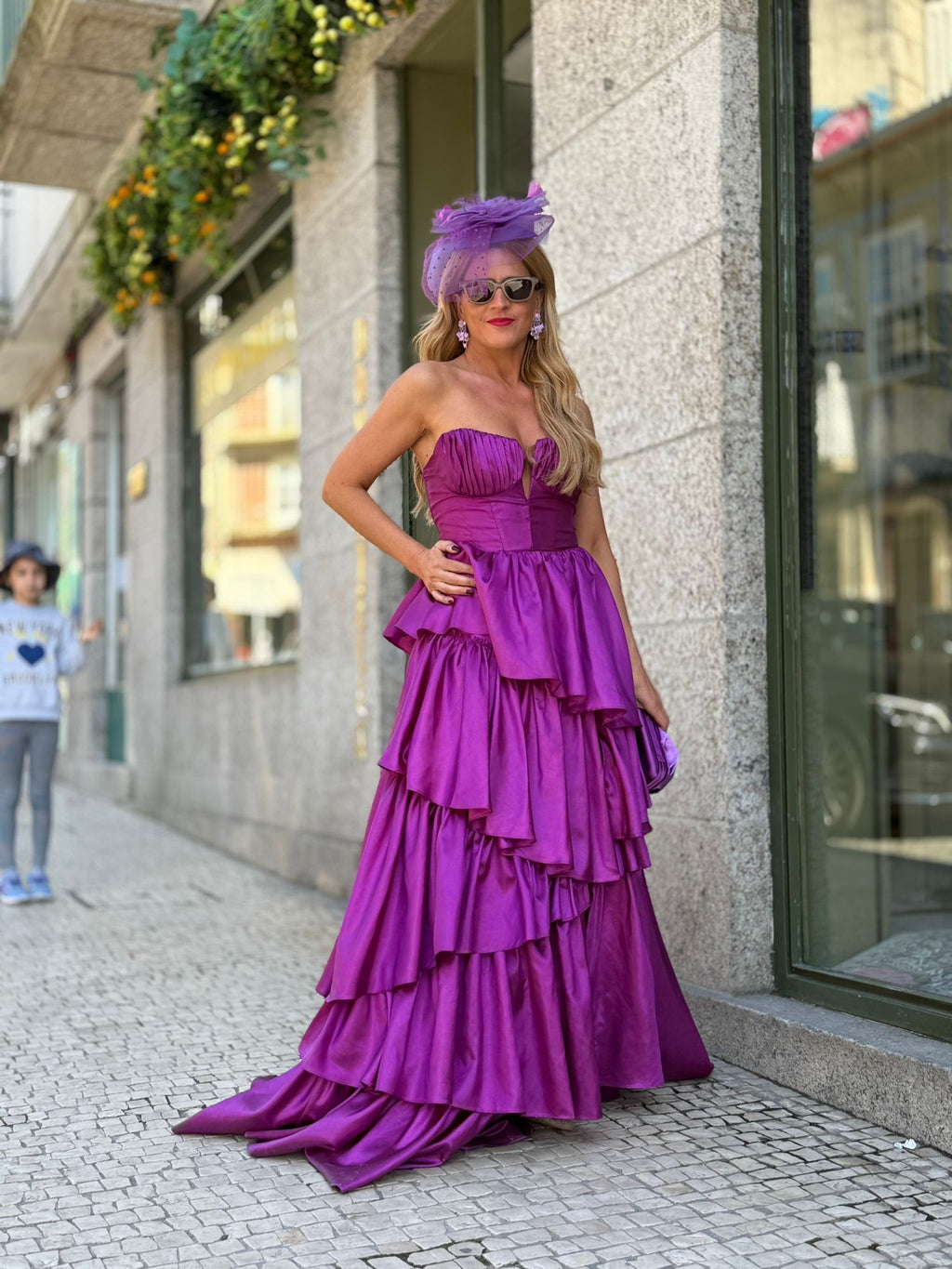 VESTIDO DE FOLHOS