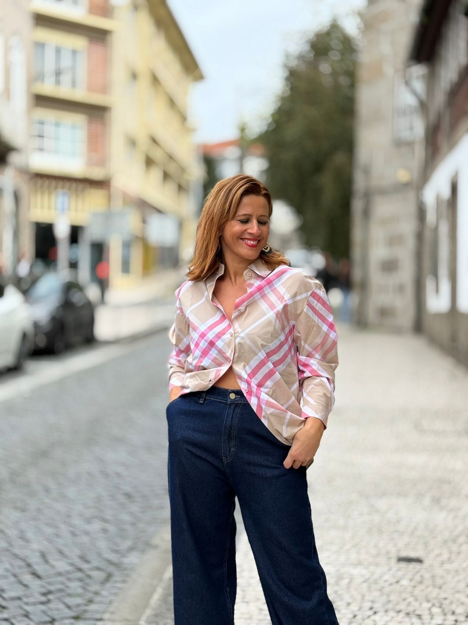 Blusa as riscas
