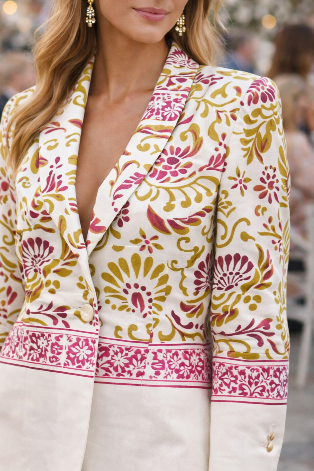 CONJUNTO BLAZER E CALÇA ESTAMAPDO