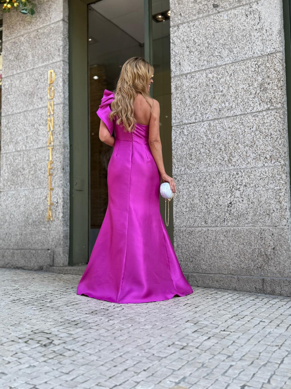 VESTIDO ROSA FÚXIA