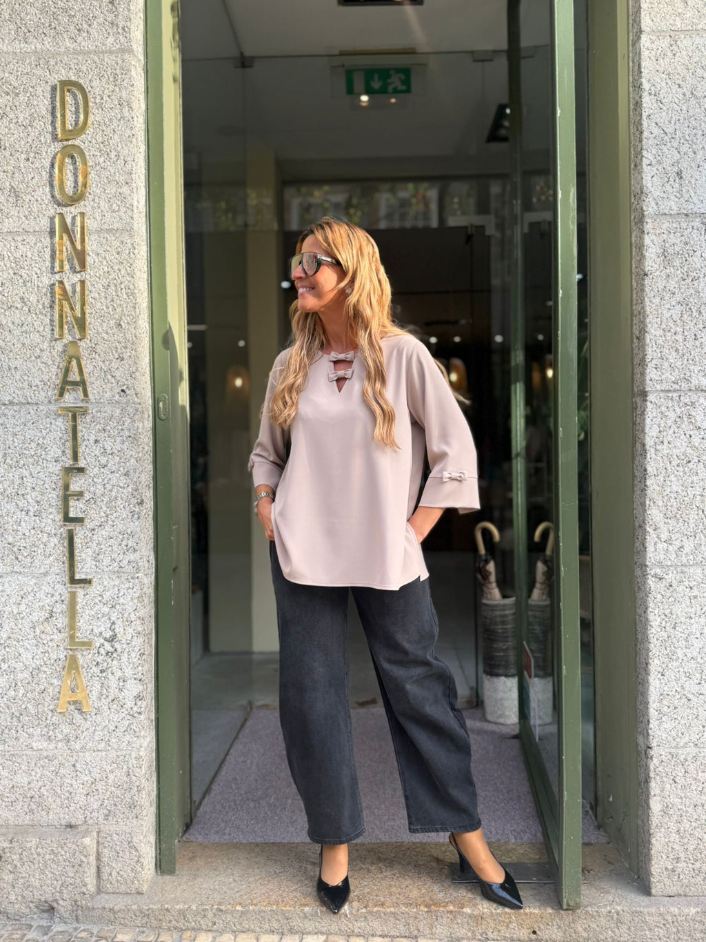 BLUSA LAÇOS