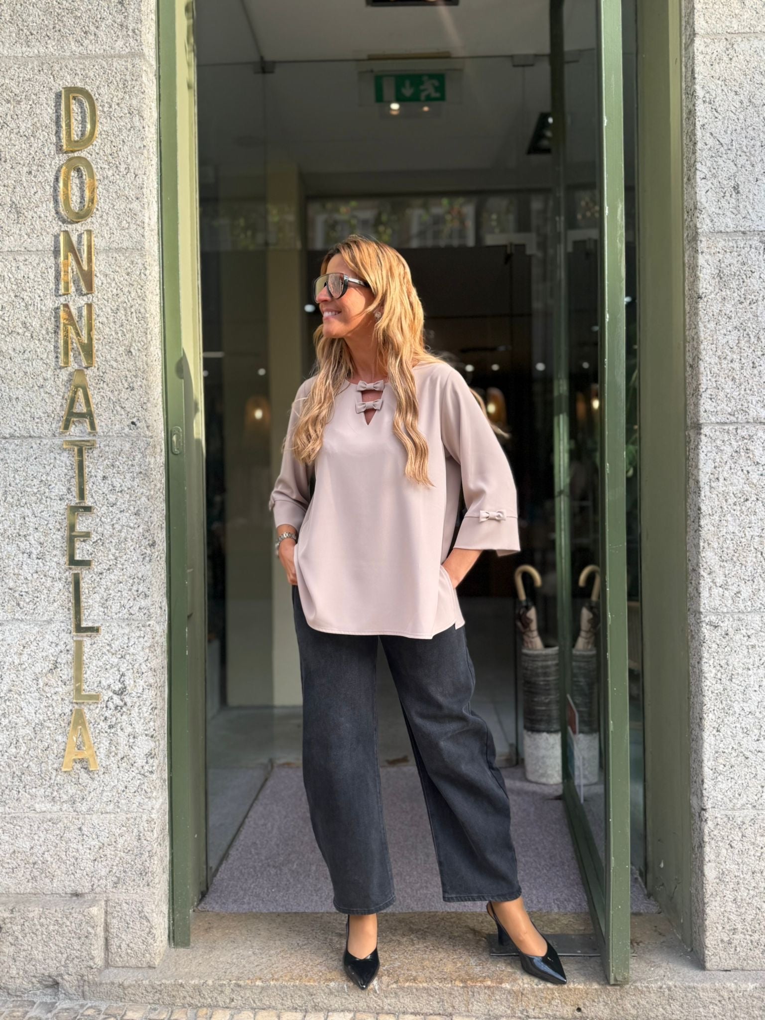 BLUSA LAÇOS