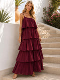 VESTIDO MIDI DE CAMADAS