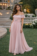 VESTIDO ROSA BEBE PLISSADO