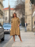 VESTIDO CAMEL