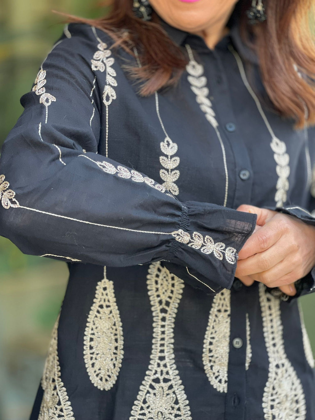 BLUSA BORDADA