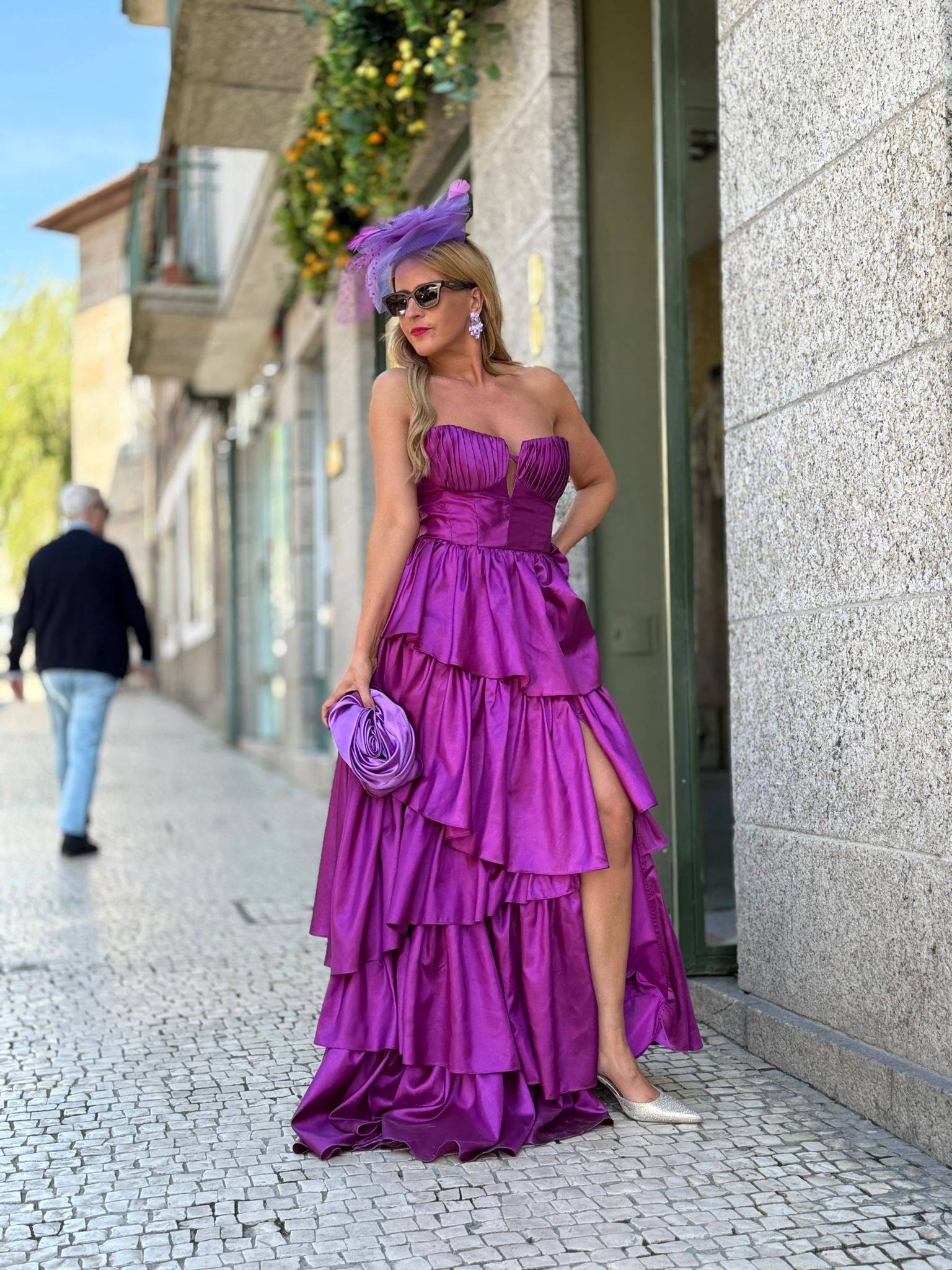 VESTIDO DE FOLHOS