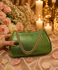 POCHETE VERDE BRILHANTE