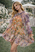 VESTIDO CURTO ESTAMPADO