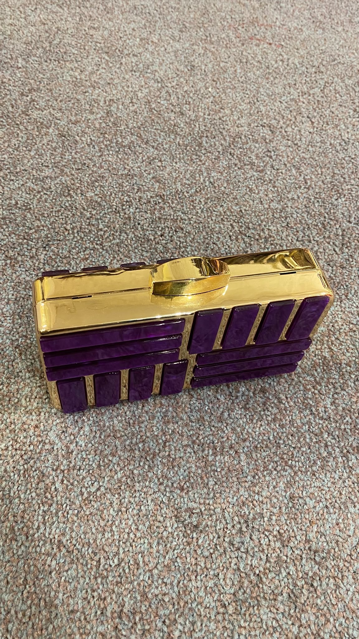POCHETE RETANGULAR LAVANDA