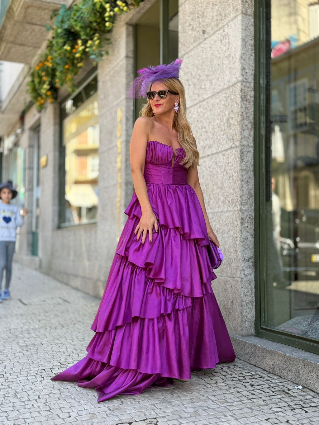 VESTIDO DE FOLHOS