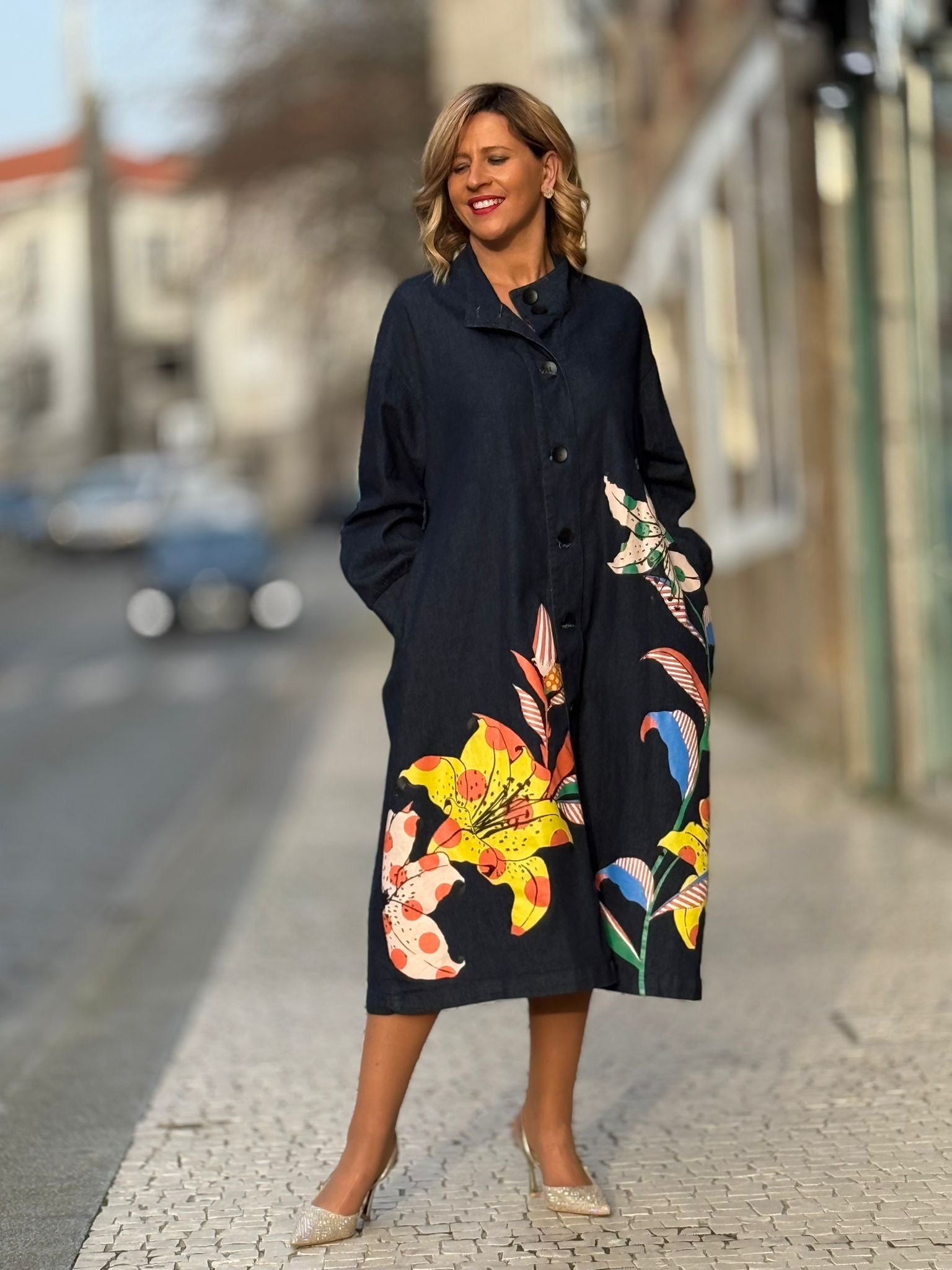VESTIDO DE GANGA