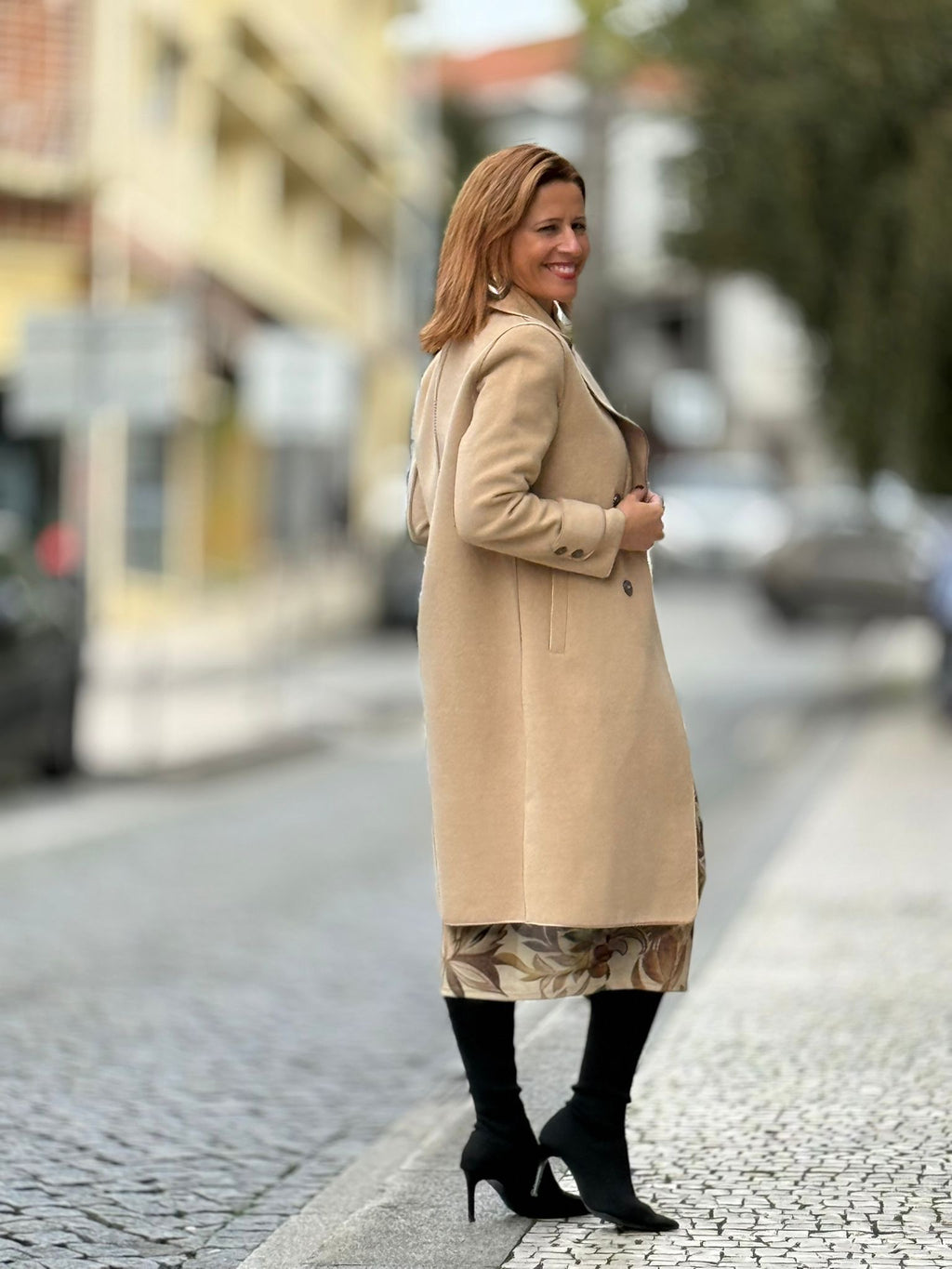 Casaco castanho