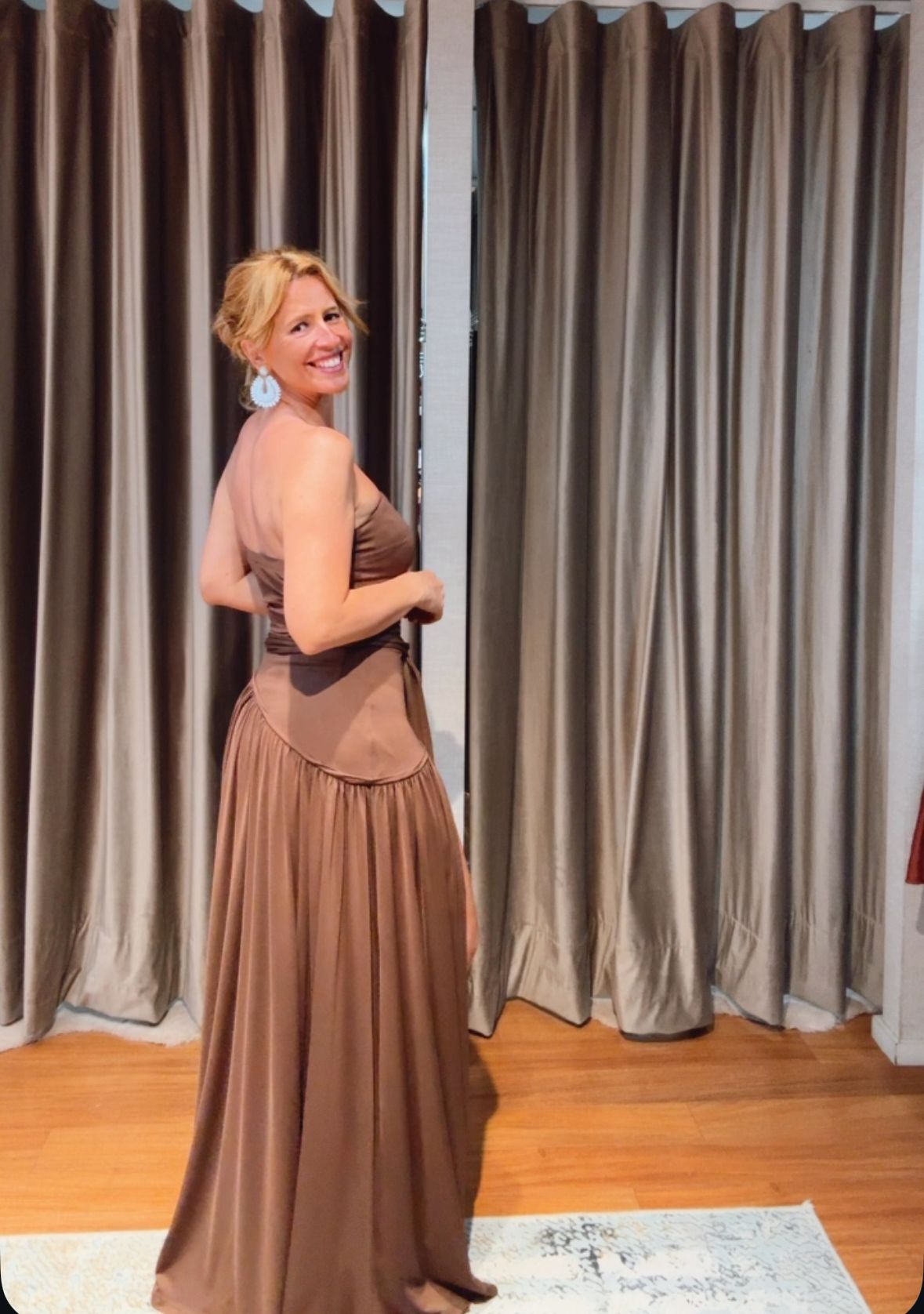 Vestido malha cai-cai