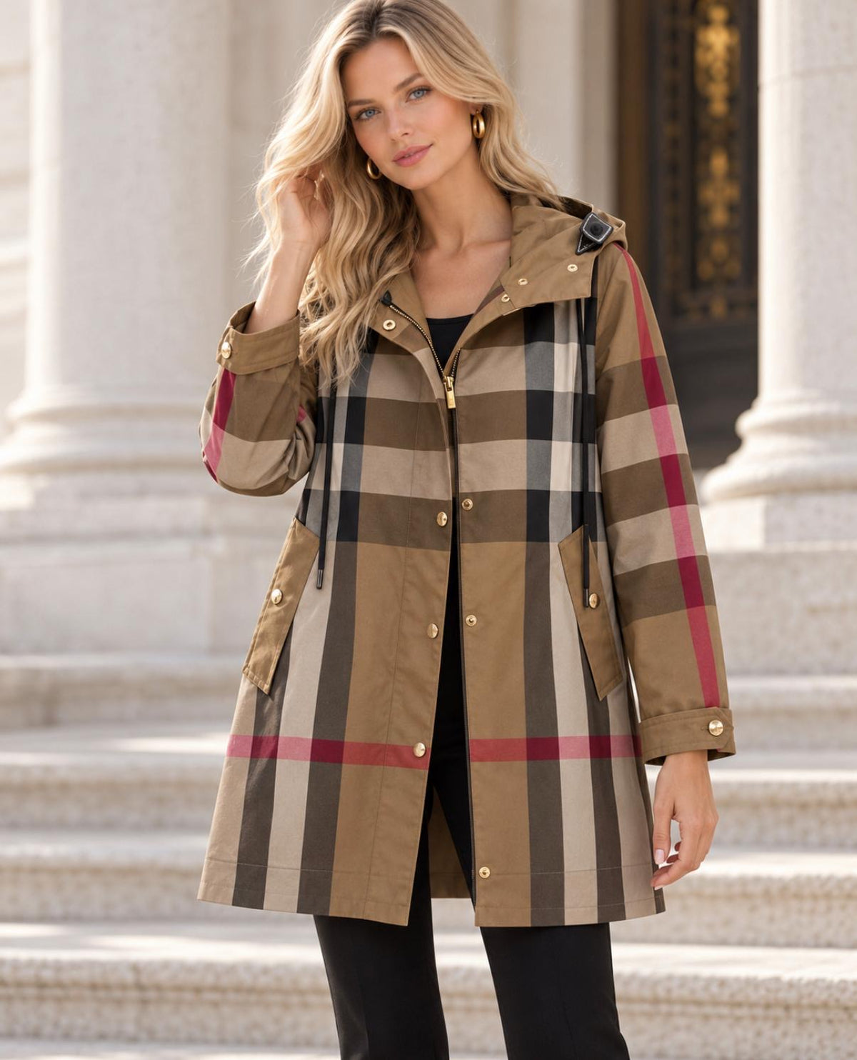 PARKA ESTAMPADA