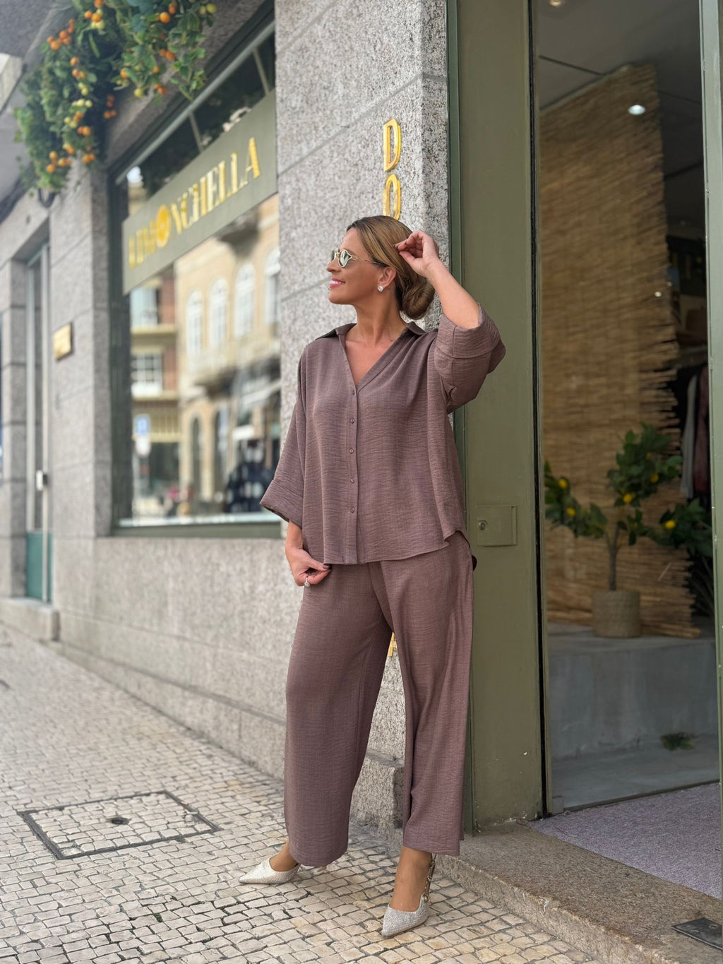 CONJUNTO CASUAL CHIC