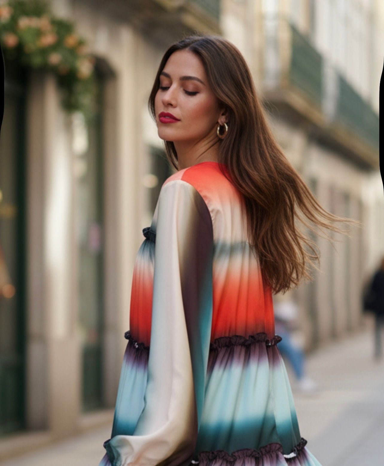 VESTIDO CURTO COLORIDO