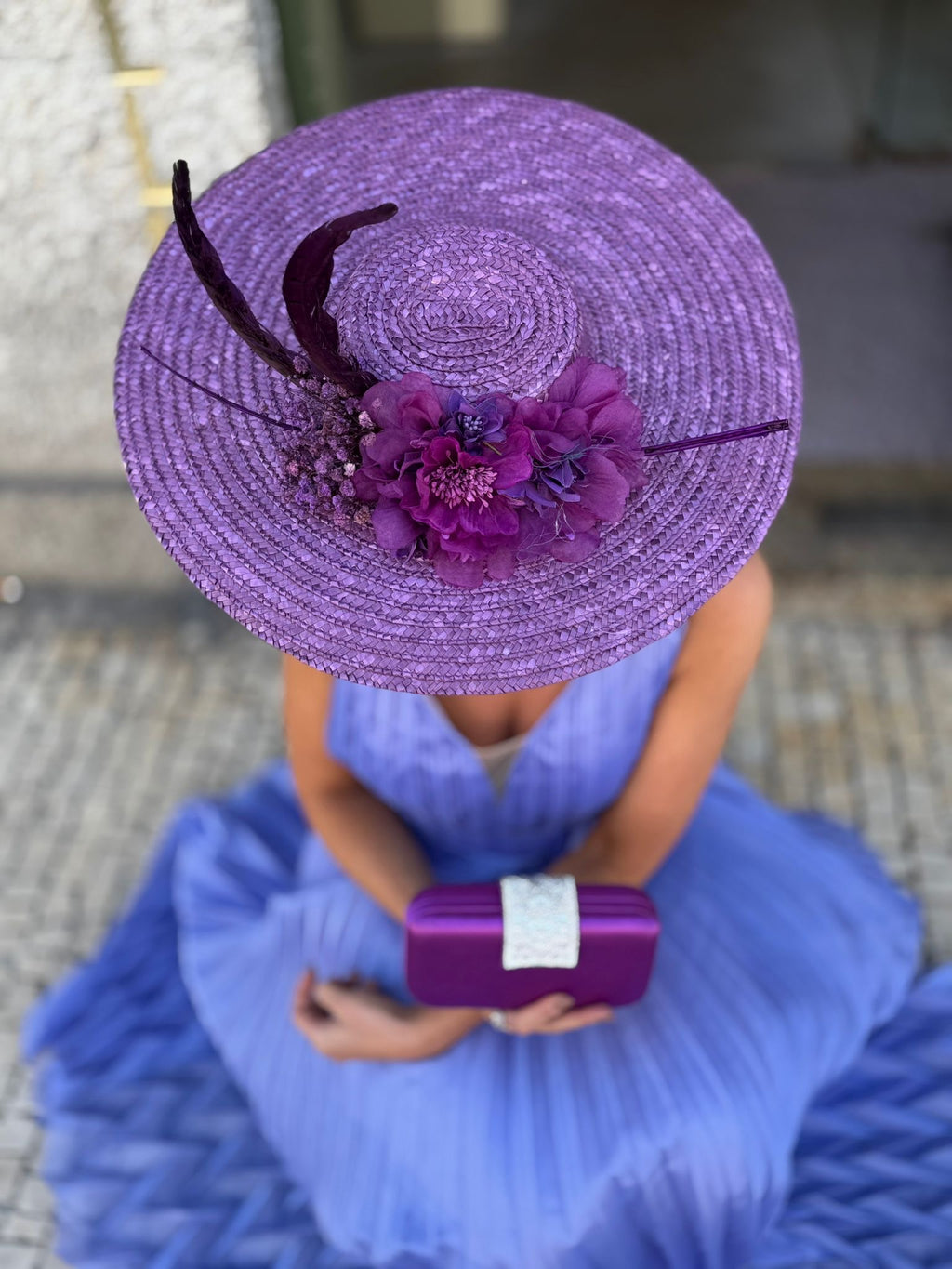VESTIDO PLISSADO LAVANDA