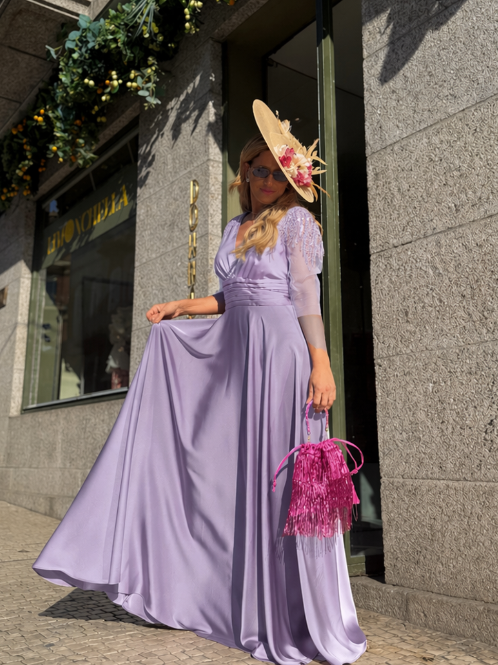VESTIDO LONGO LAVANDA