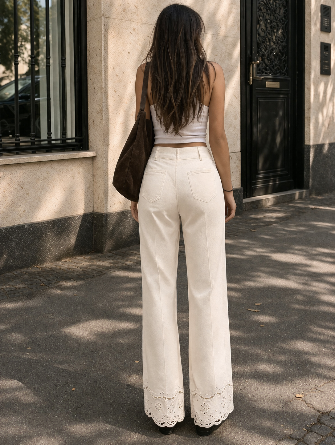 CALÇA BEGE