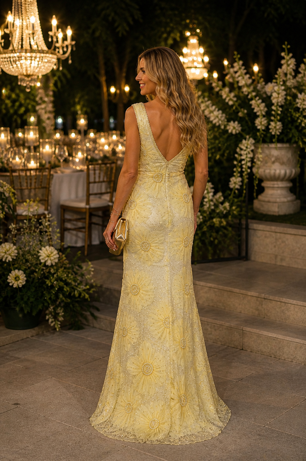 VESTIDO AMARELO SEREIA