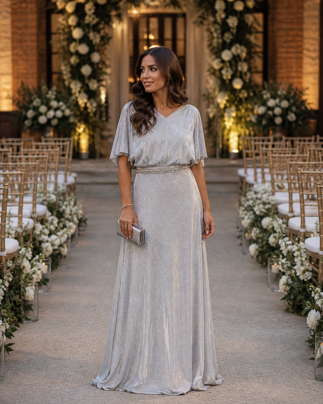 VESTIDO PRATA