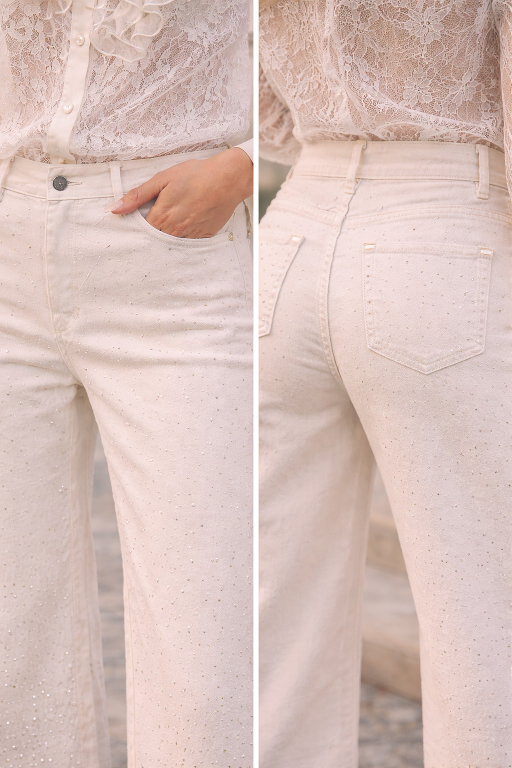CALÇA PÉROLAS