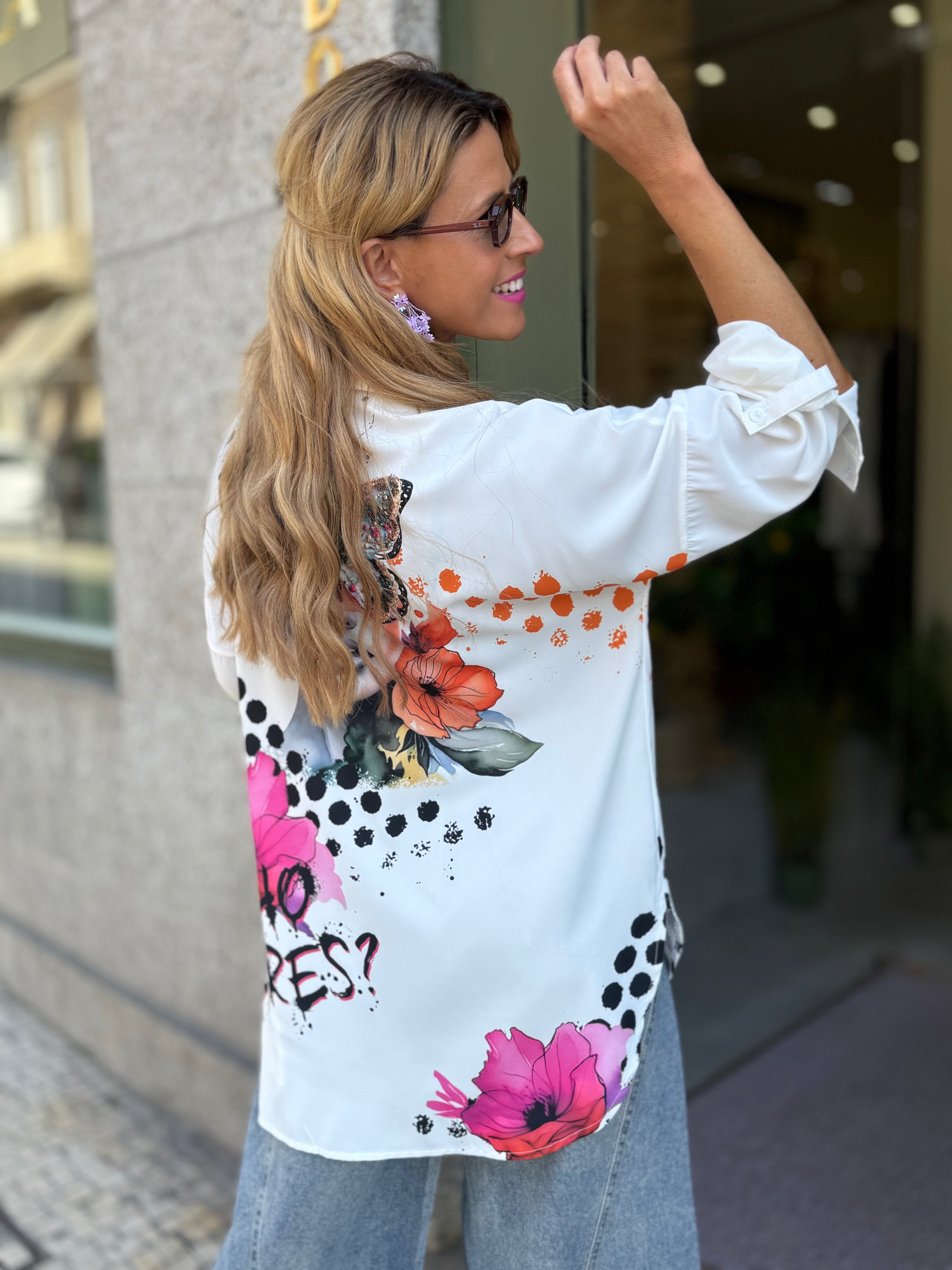 BLUSA OVERSIZED ESTAMPADA