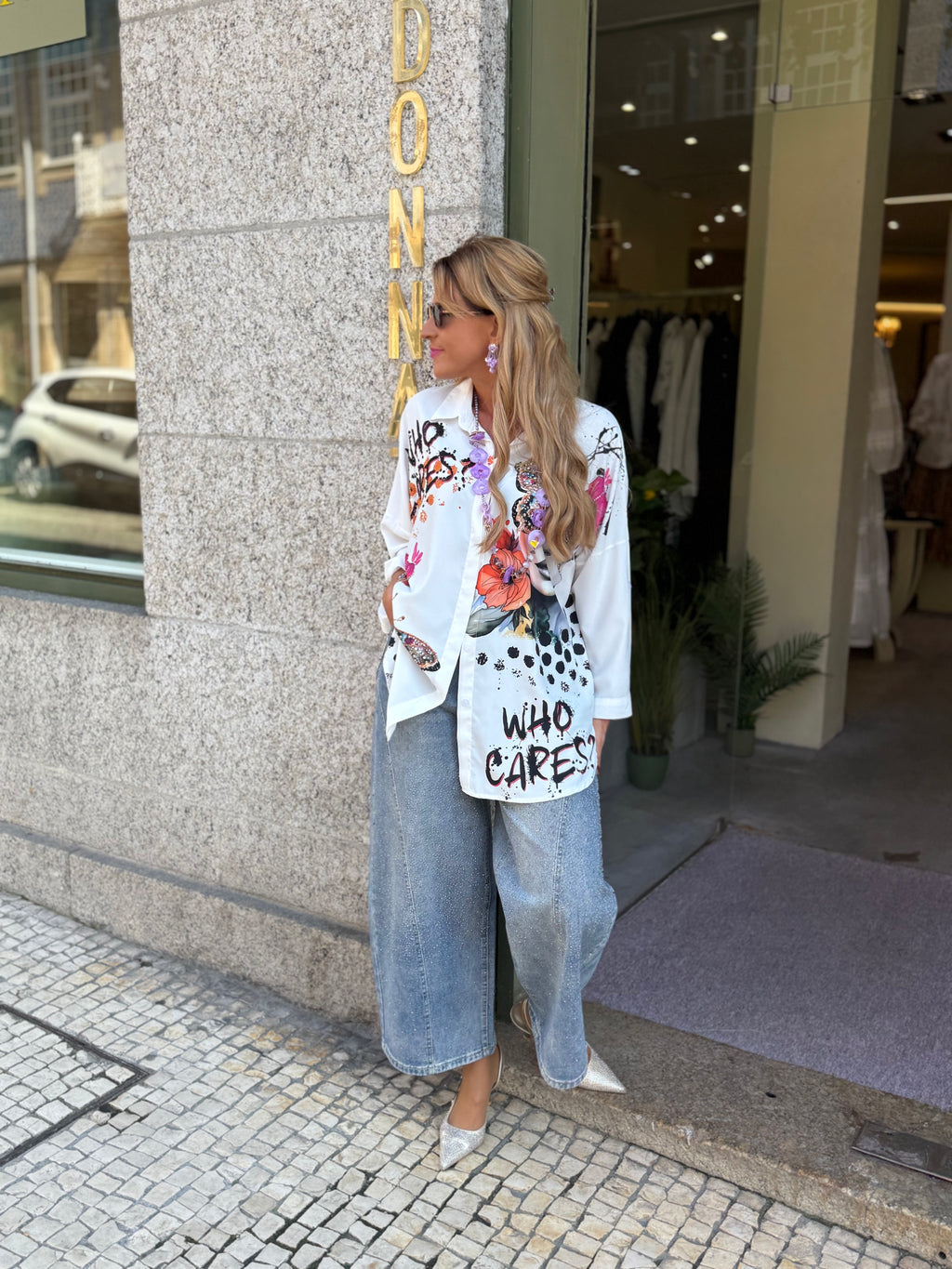 BLUSA OVERSIZED ESTAMPADA