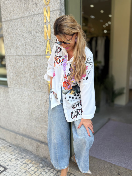 BLUSA OVERSIZED ESTAMPADA