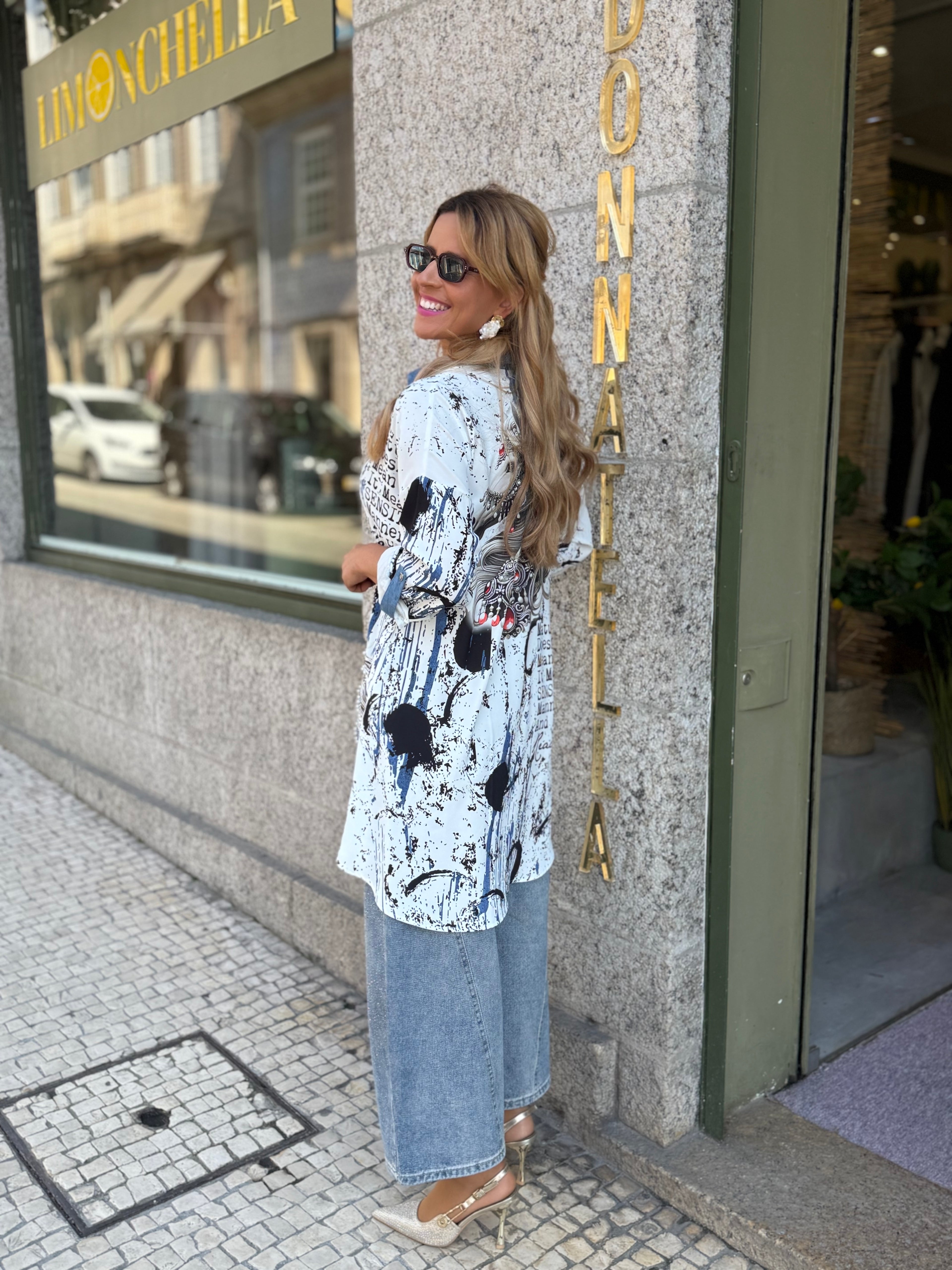 BLUSA ESTAMPADA