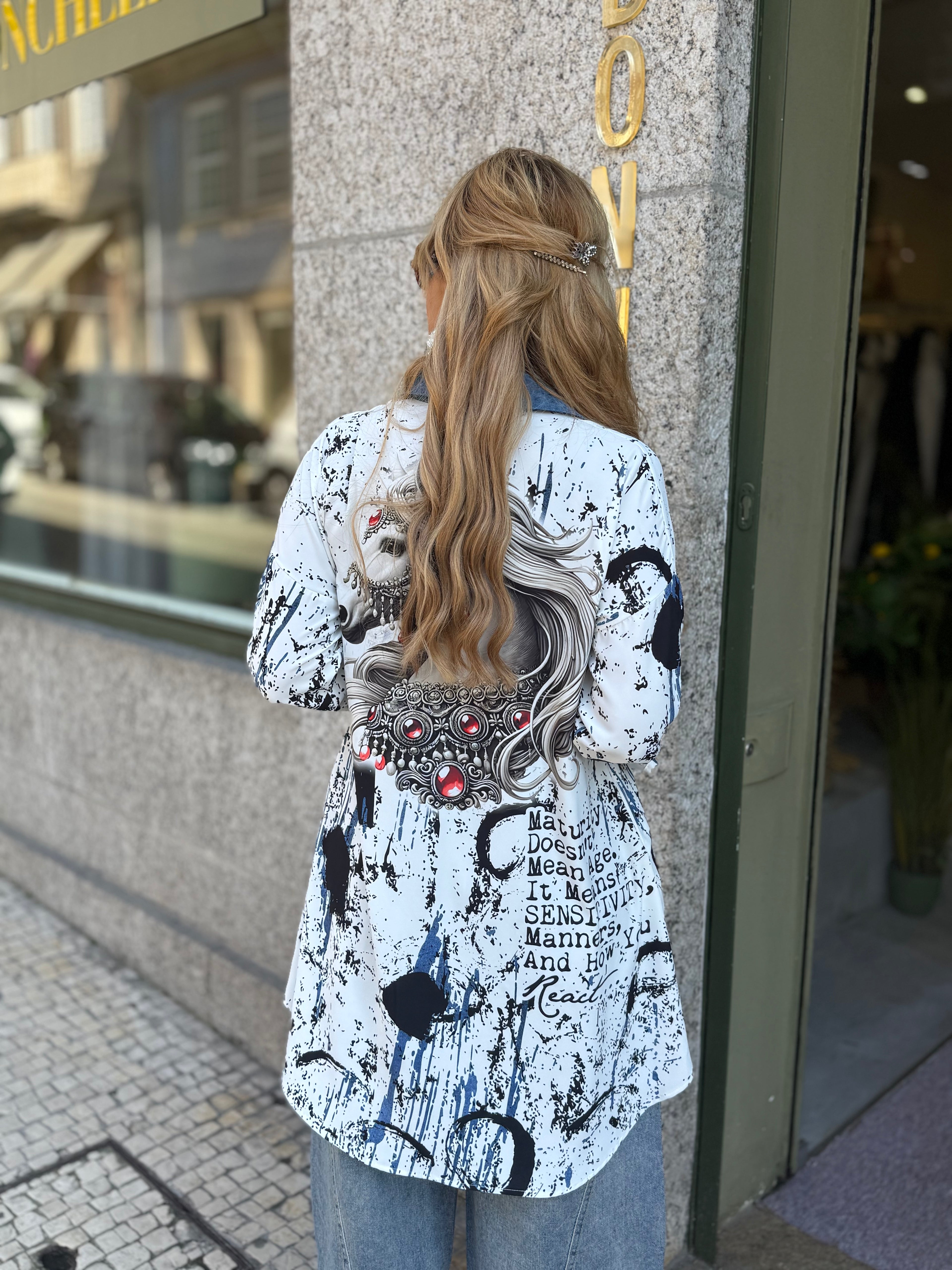 BLUSA ESTAMPADA