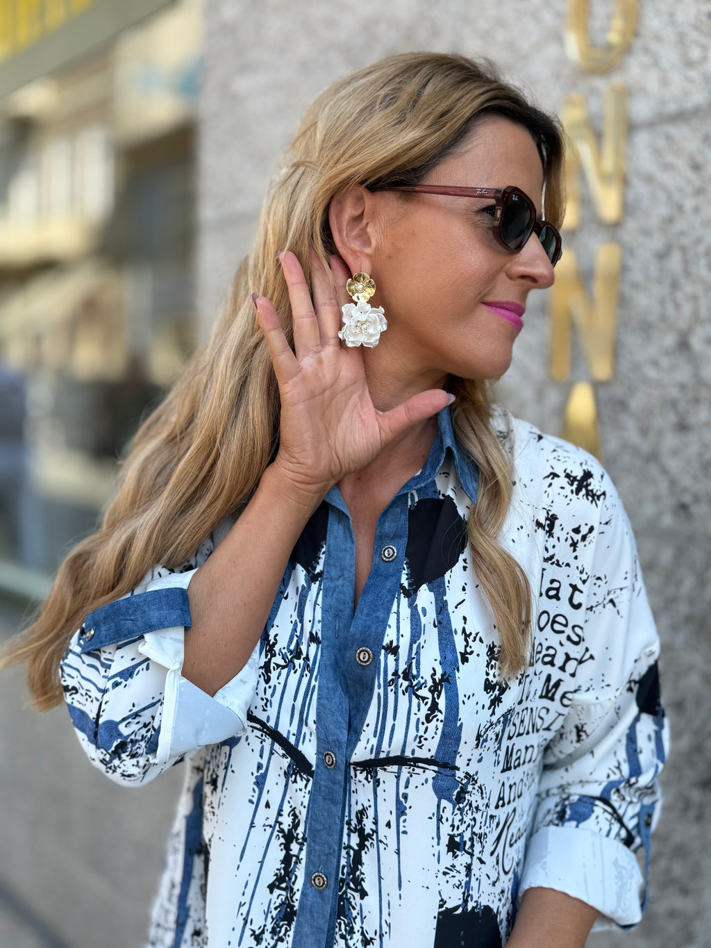 BLUSA ESTAMPADA