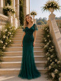 VESTIDO VERDE LANTEJOULAS