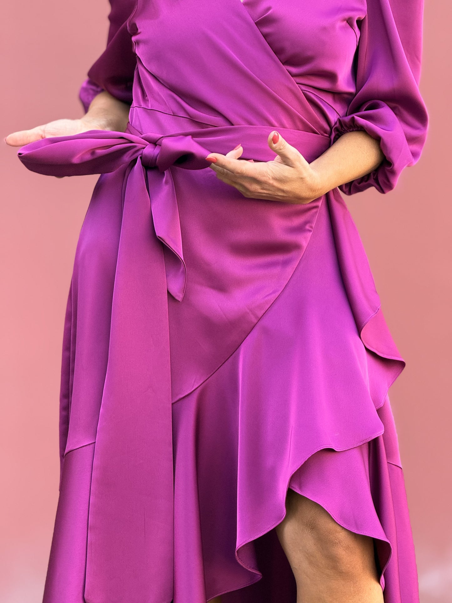 Vestido cetim