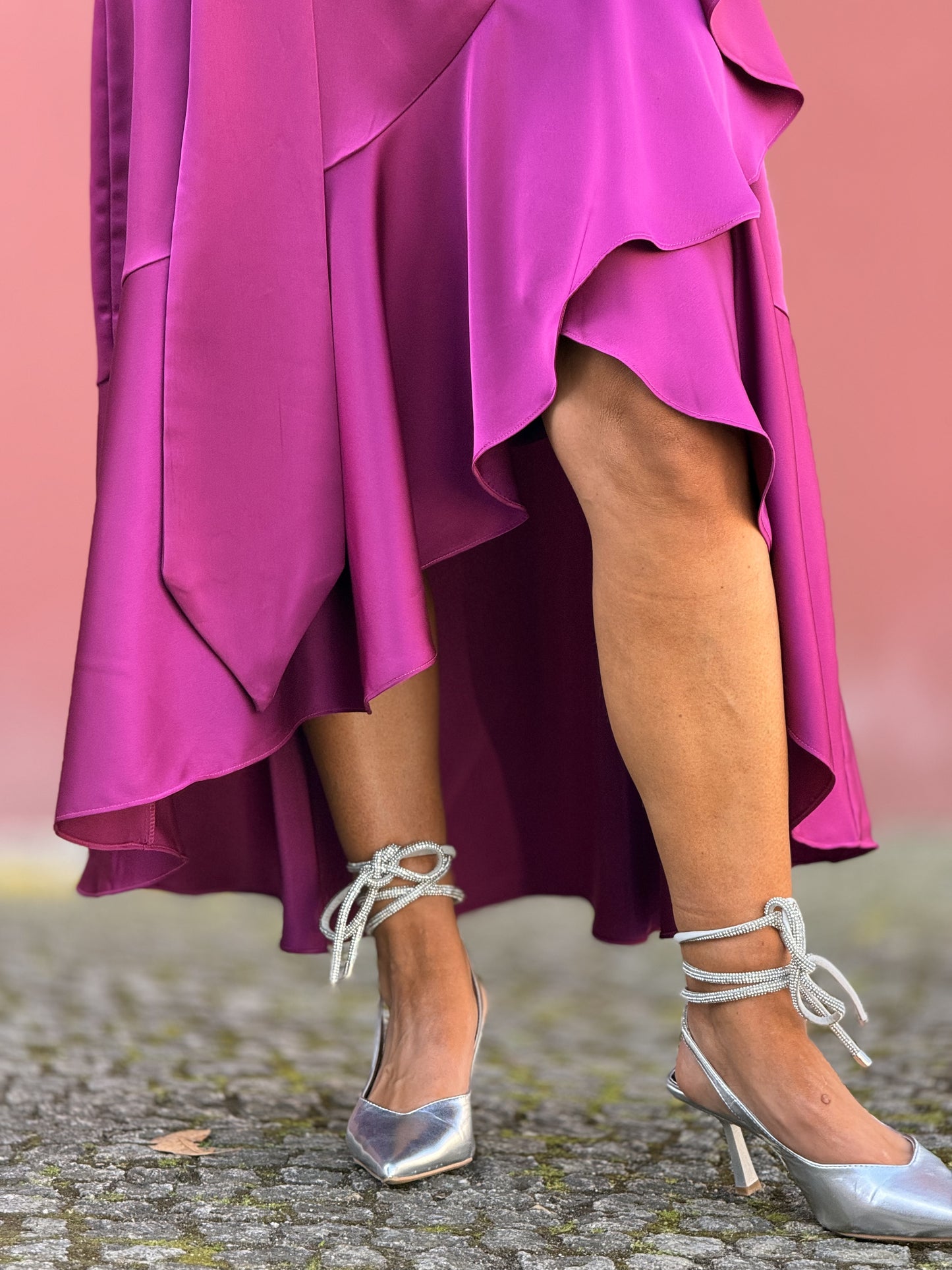 Vestido cetim