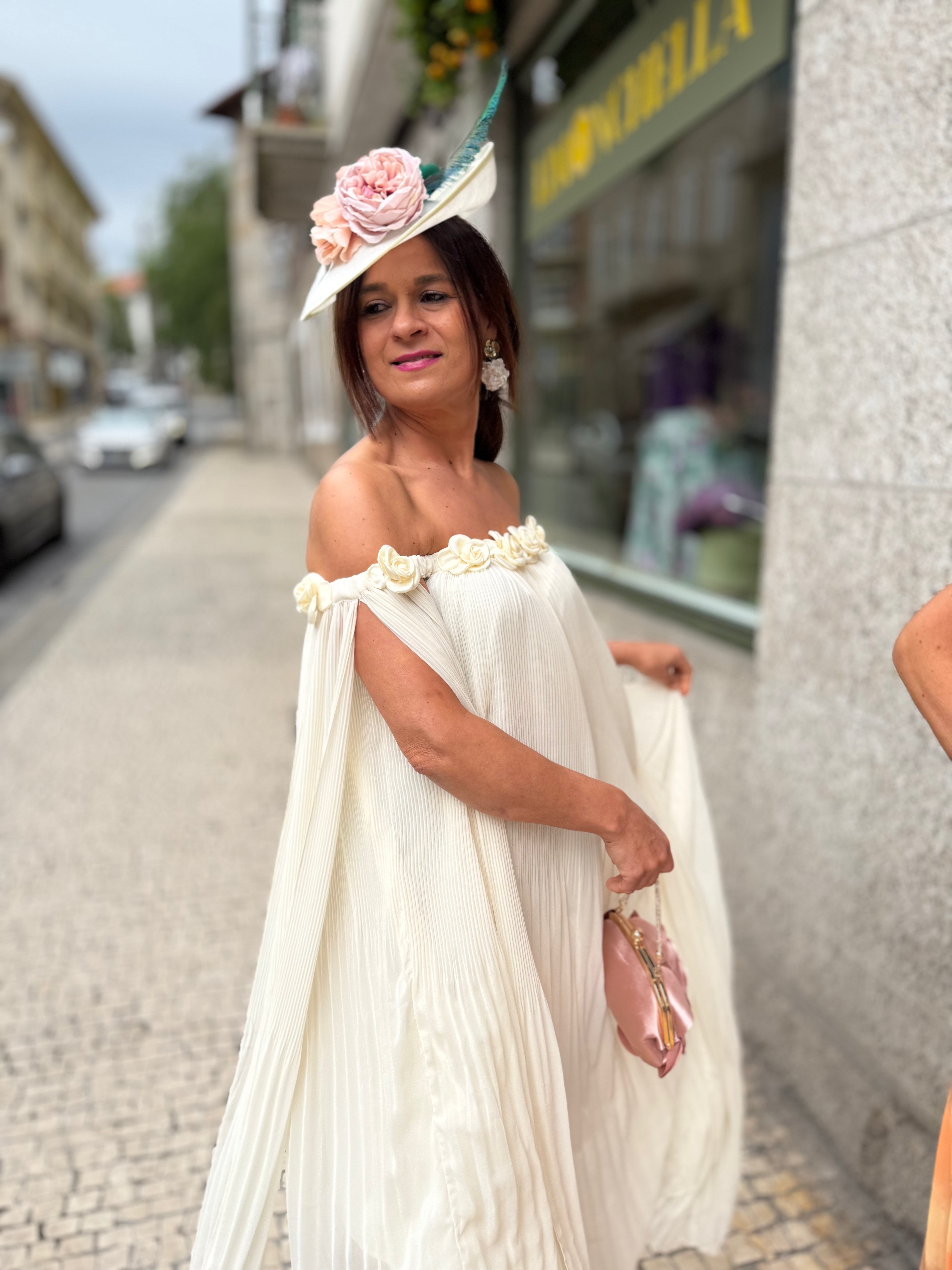 VESTIDO PLISSADO FLUIDO