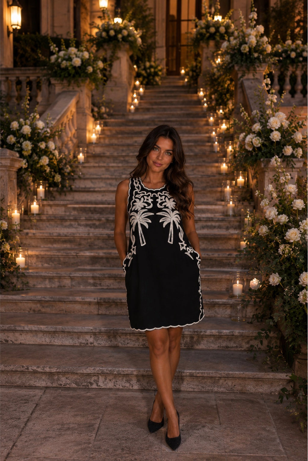 VESTIDO ESTAMPADO CURTO