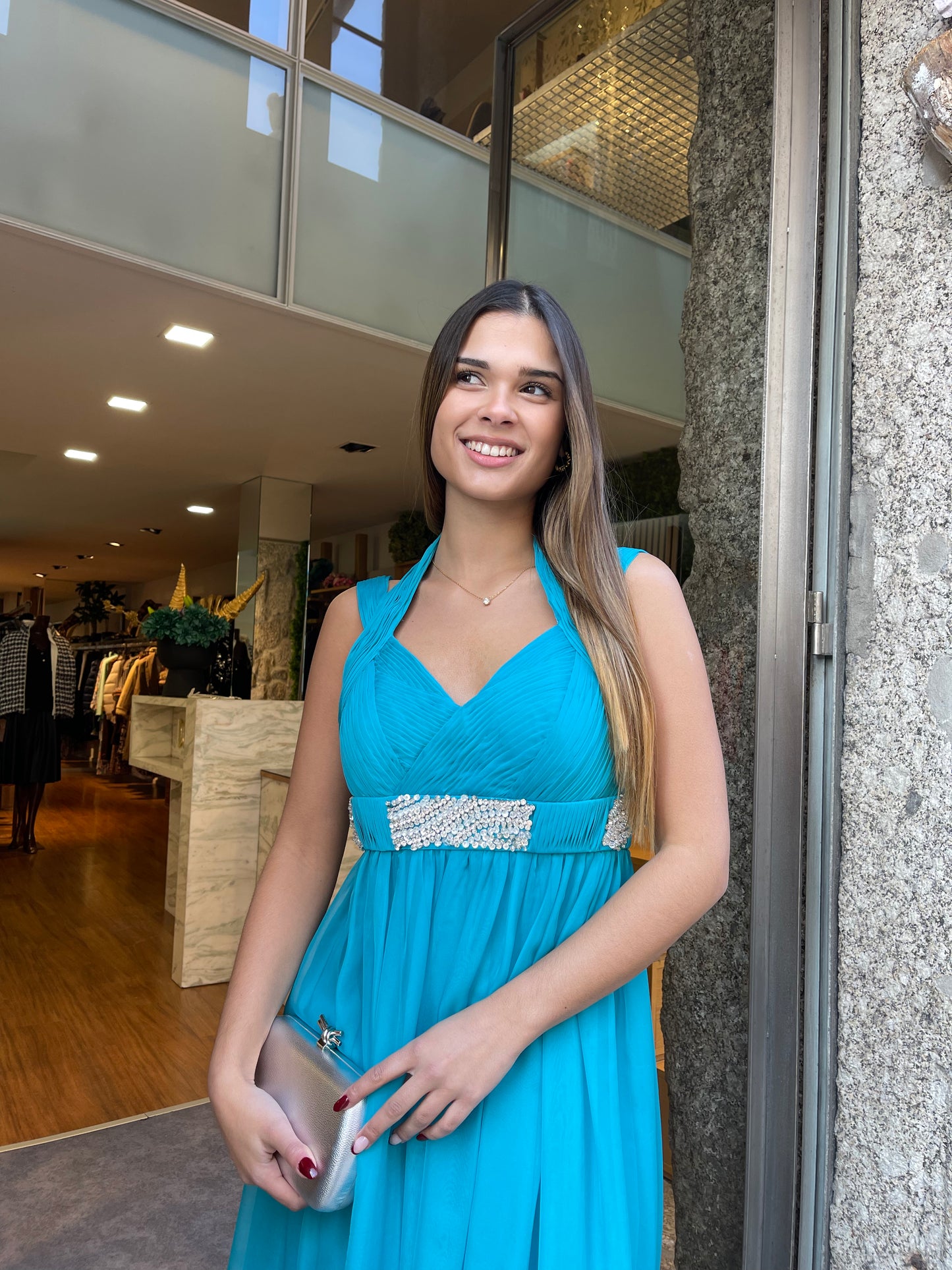 Vestido fluído