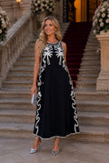 VESTIDO ESTAMPADO COMPRIDO