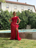 VESTIDO GLAMOUR VERMELHO