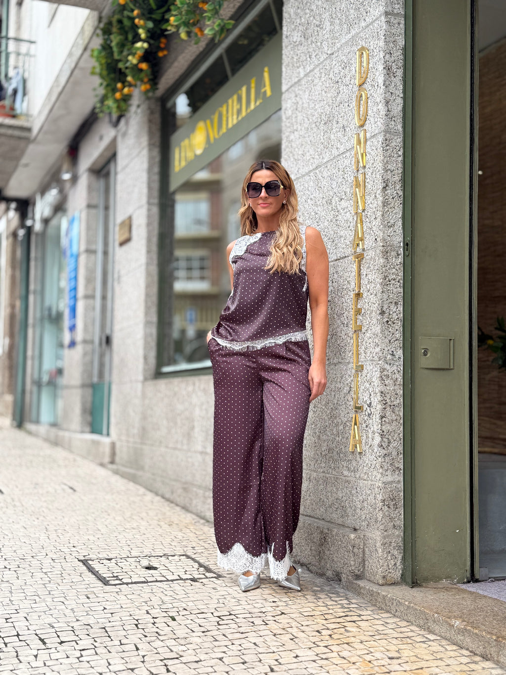 CONJUNTO TECIDO ACETINADO