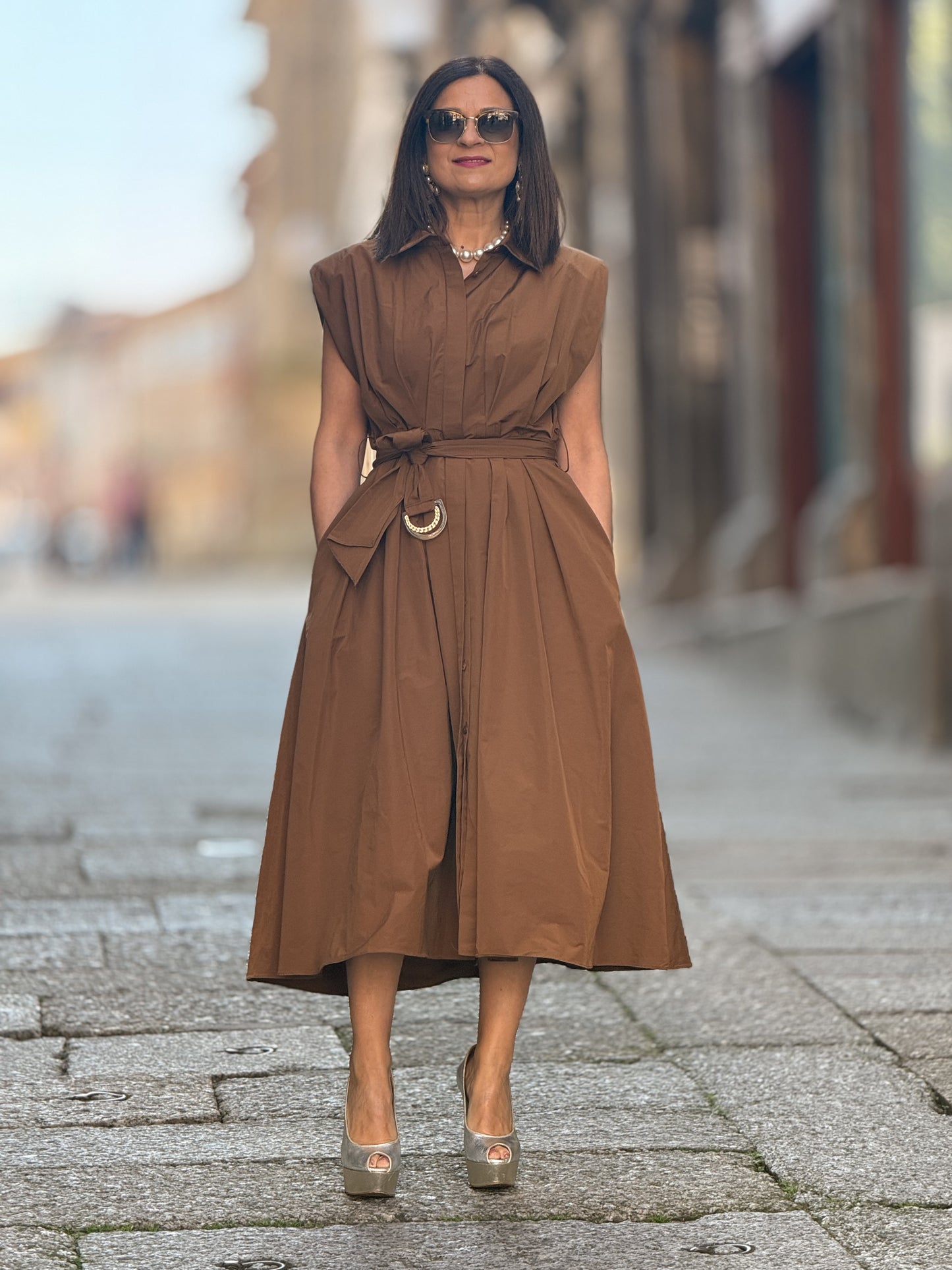 Vestido camiseiro