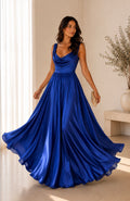 VESTIDO LONGO AZUL