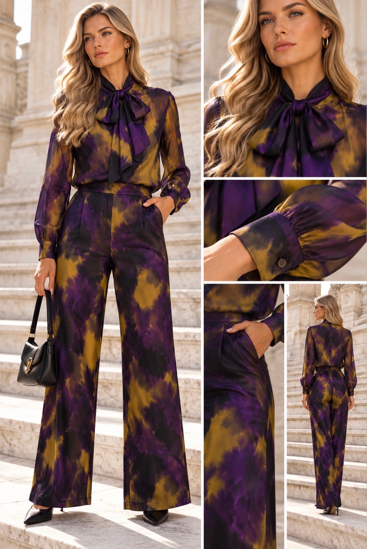 CONJUNTO FLORAL
