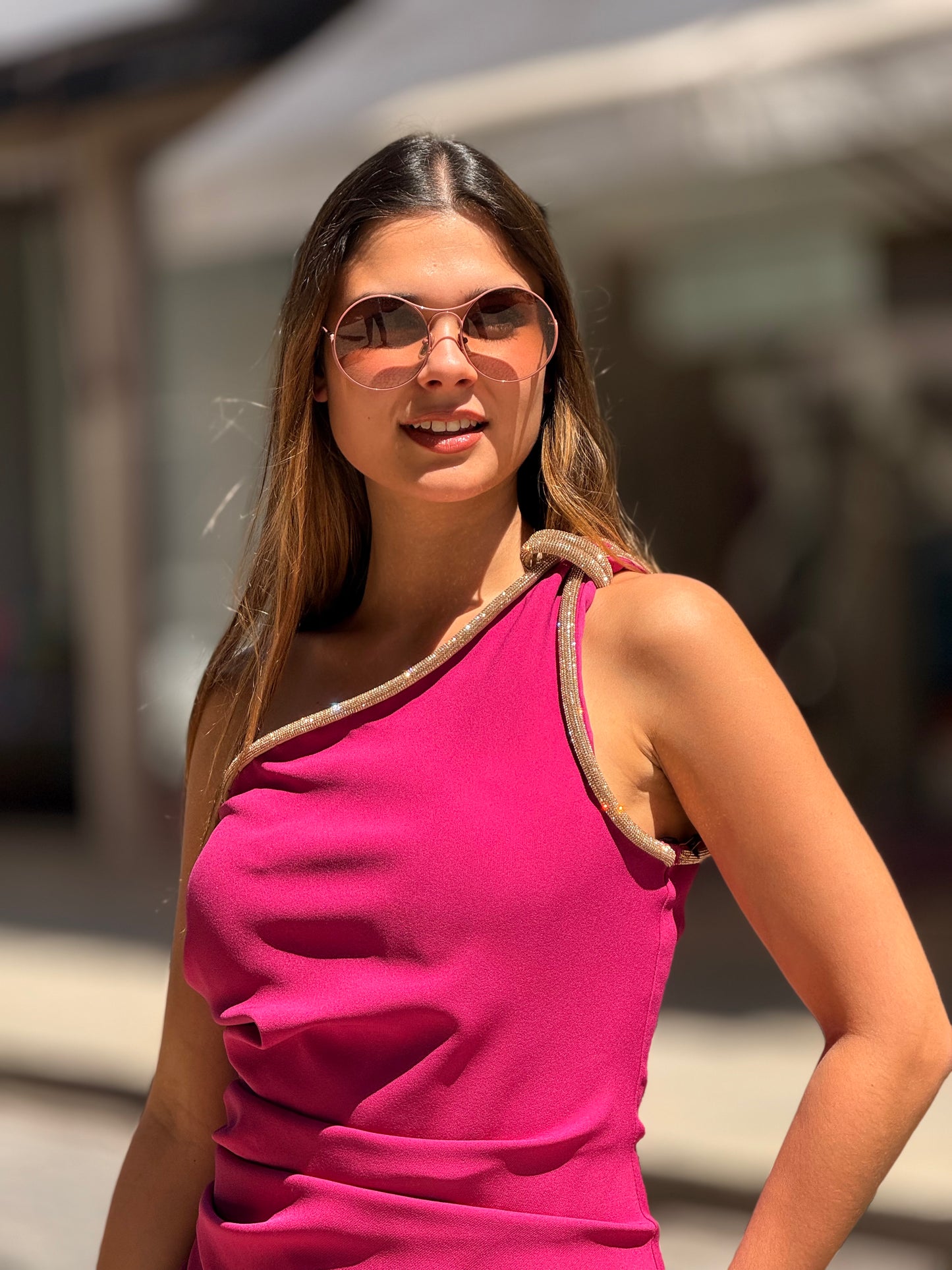 Vestido lexus com brilho