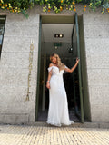 VESTIDO BRANCO PÉROLAS