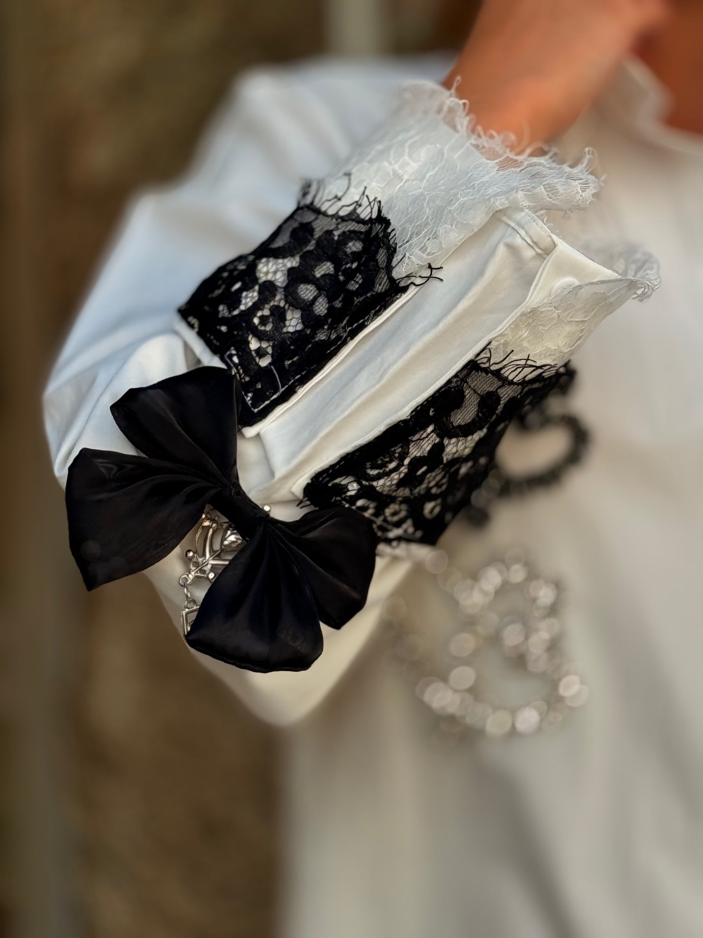 Blusa com renda