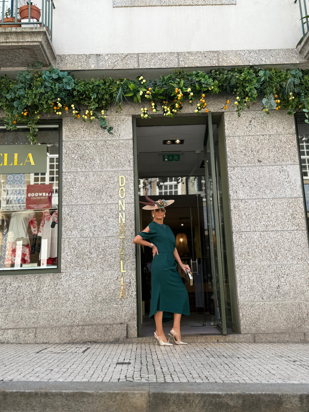 VESTIDO MIDI VERDE
