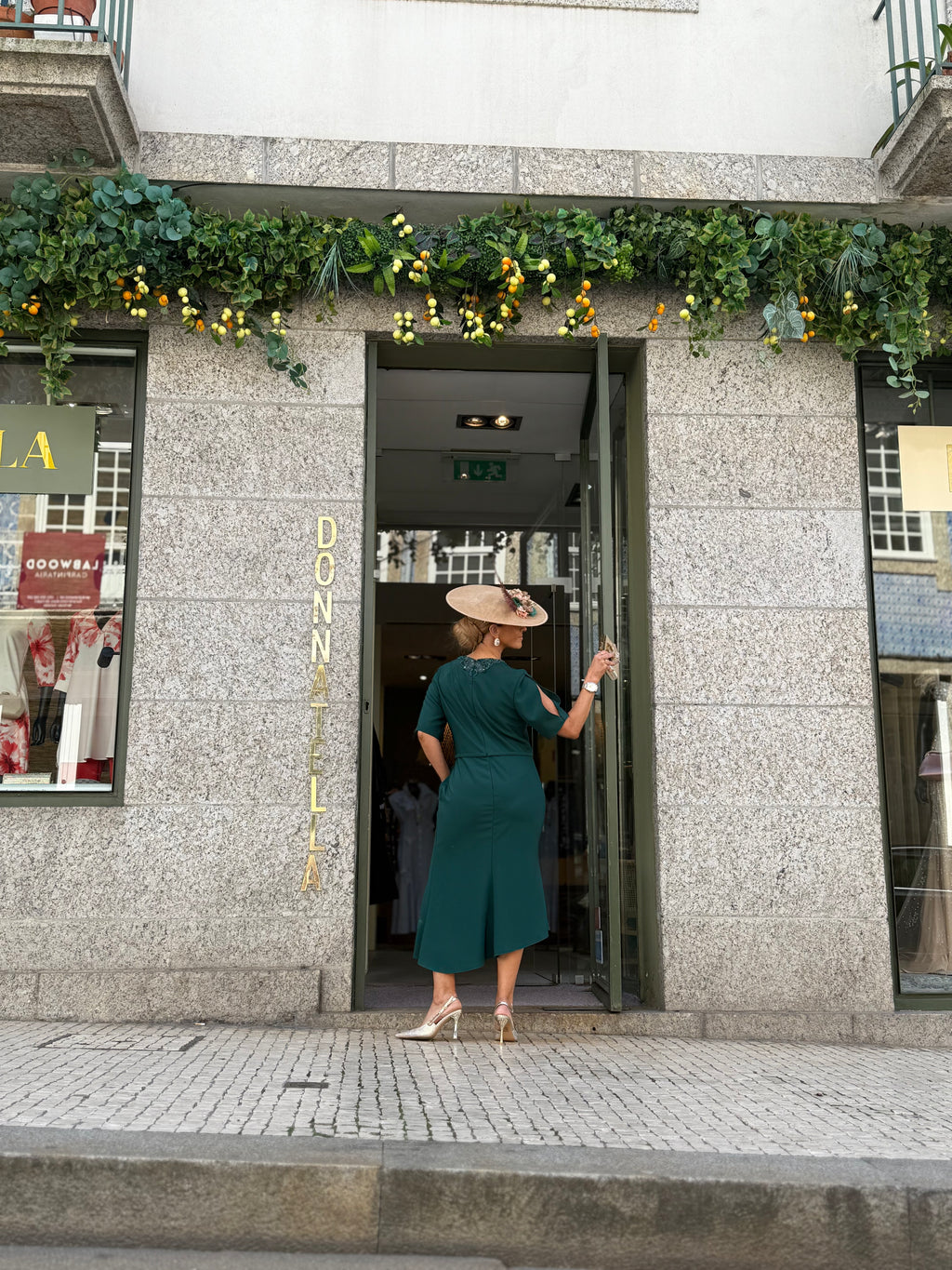 VESTIDO MIDI VERDE